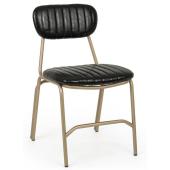 etkezoszek fem fekete mubor loft vintage bar etterem modern konyha etkezo retro.jpg